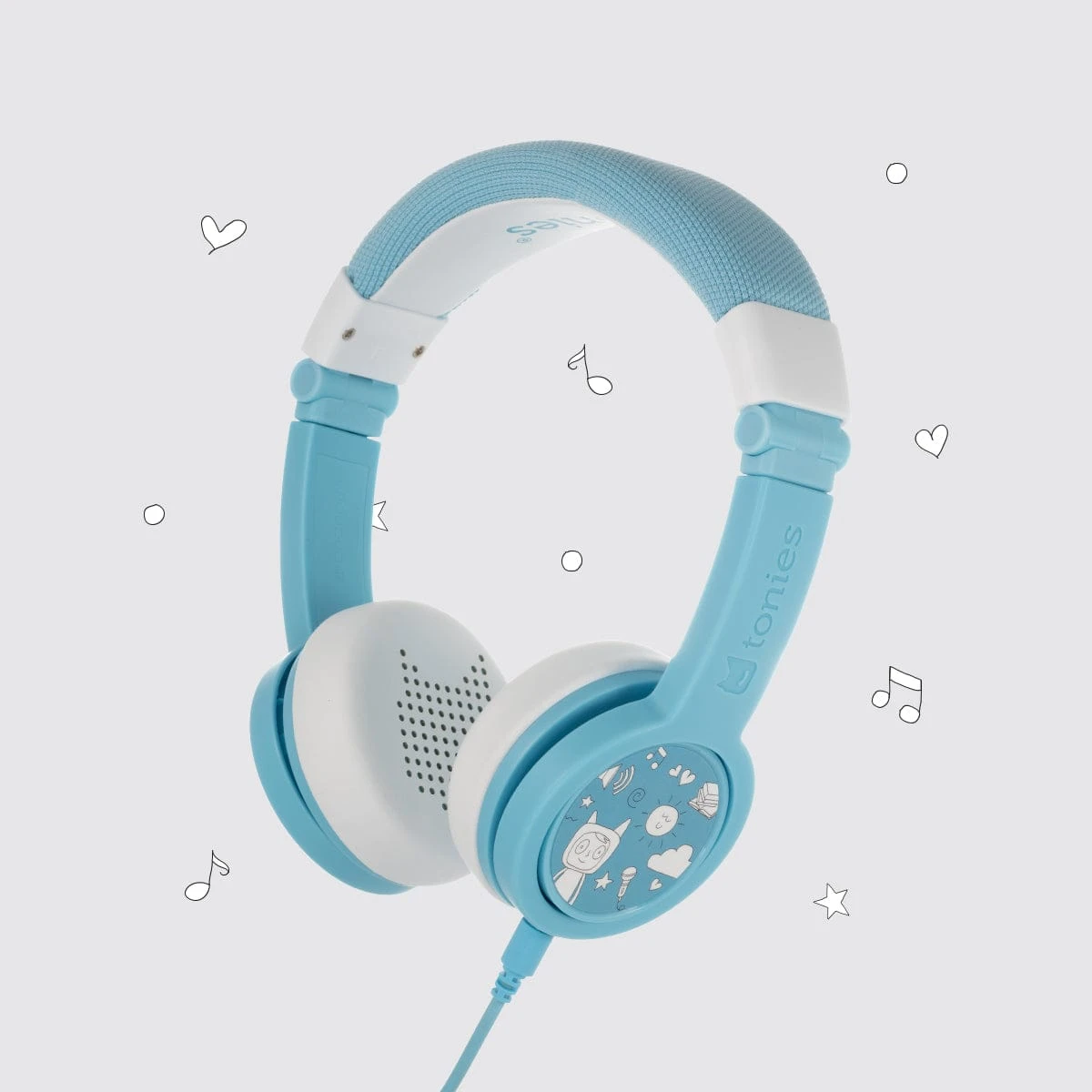 Headphones - Light Blue 7 Headphones - Light Blue - Image 7