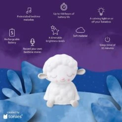 TONIES Sleepy Friends: Sleepy Sheep Night Light Tonie 8 TONIES Sleepy Friends: Sleepy Sheep Night Light Tonie -Tonies tonies tonie character music default sleepy friends sleepy sheep night light tonie 41419857690866