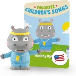 TONIES Favorite Children's Songs: Healthy Habits Hippo Tonie Character