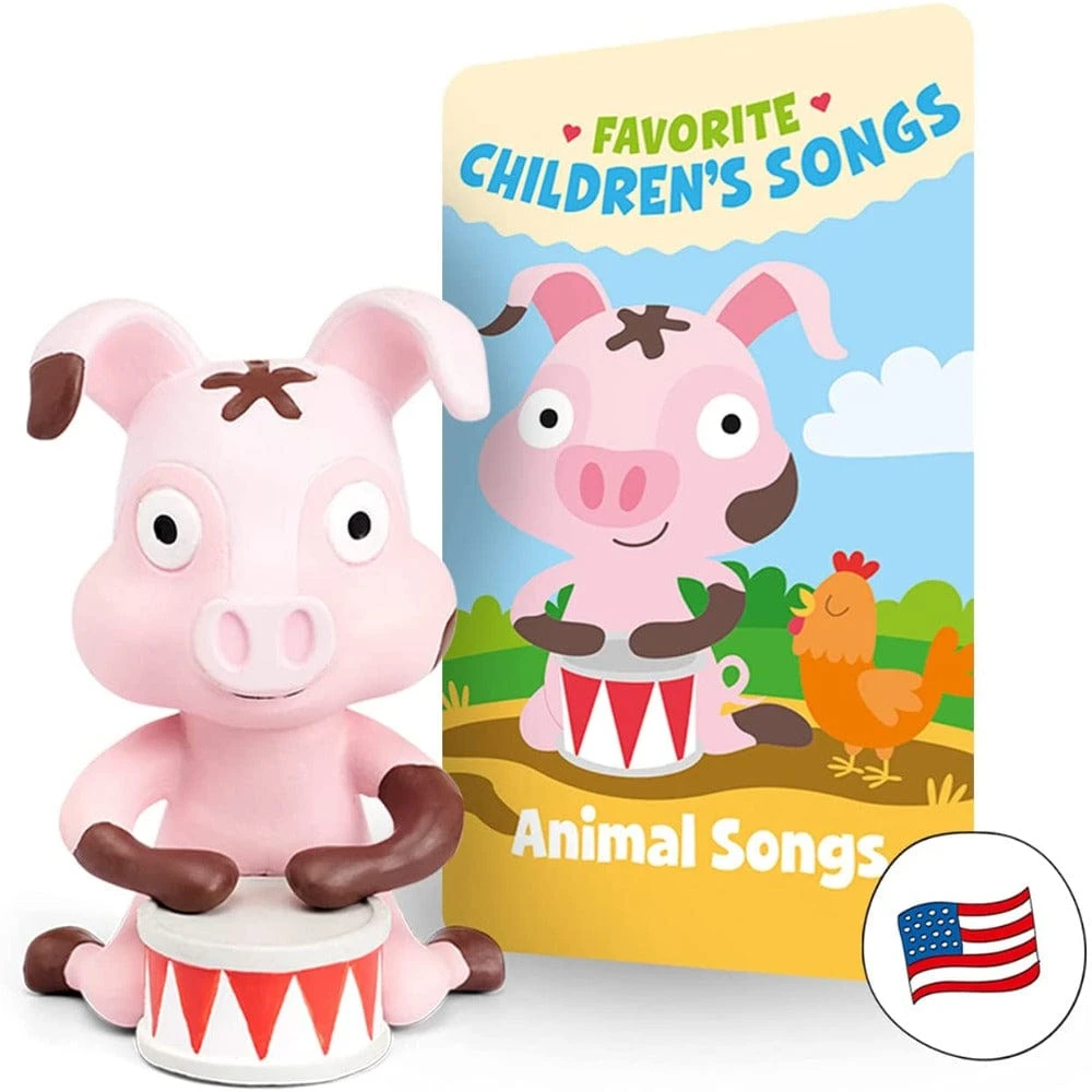 TONIES Favorite Children's Songs: Animal Songs Pig Tonie Character 1 TONIES Favorite Children's Songs: Animal Songs Pig Tonie Character