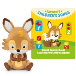 TONIES Favorite Children's Songs: Spanish Counting Songs Fox Tonie Character