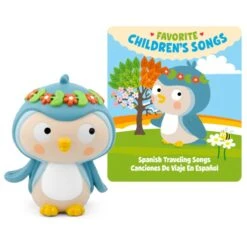 TONIES Favorite Children's Songs: Spanish Traveling Songs Penguin Tonie Character