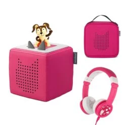 Tonies Toniebox Playtime Puppy Starter Set With Foldable Headphones And Carrying Case 18 Tonies Toniebox Playtime Puppy Starter Set With Foldable Headphones And Carrying Case -Tonies tonies toniebox playtime puppy starter set with foldable headphones and carrying caseton10000763 kitanb babyanb baby 505404