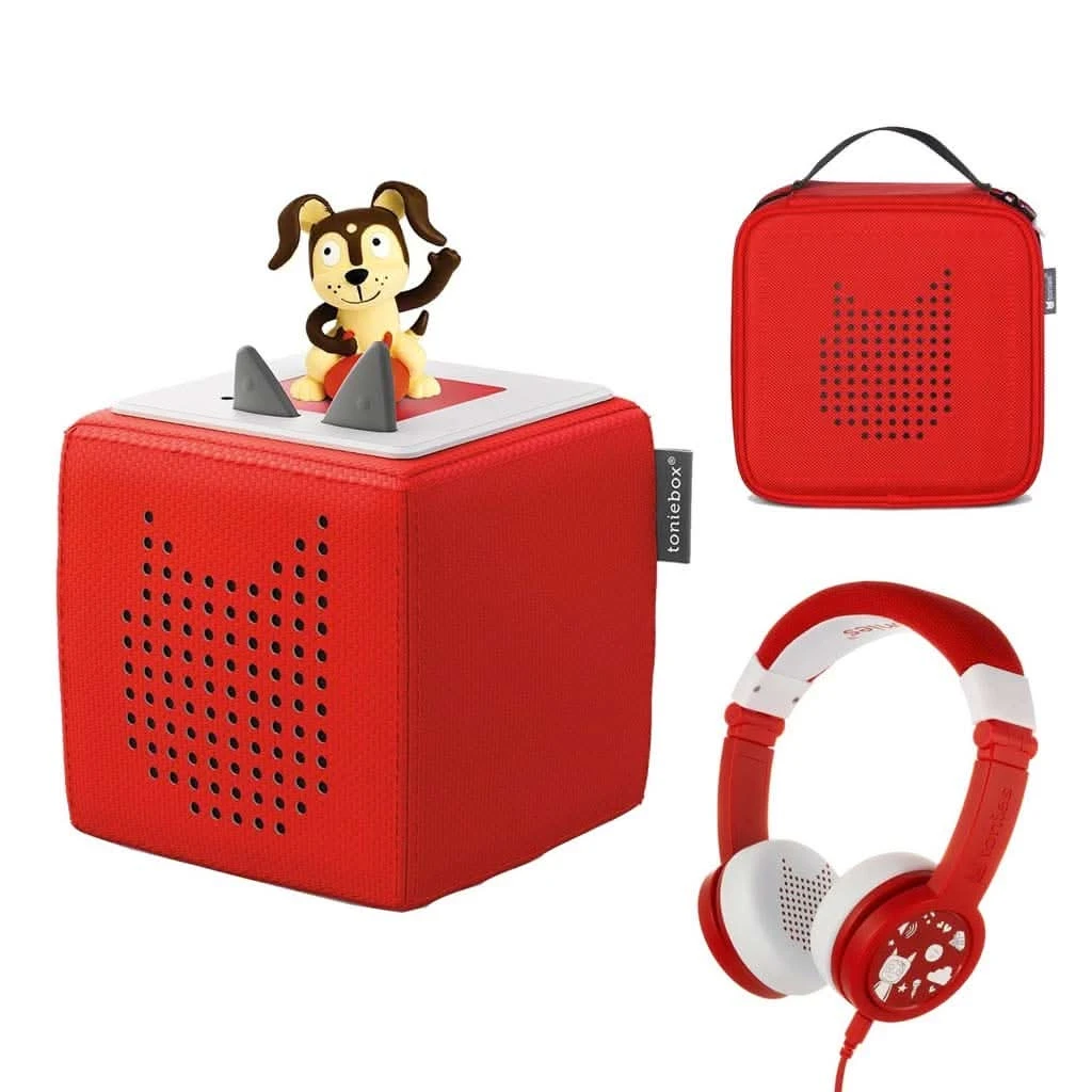 Tonies Toniebox Playtime Puppy Starter Set With Foldable Headphones And Carrying Case 4 Tonies Toniebox Playtime Puppy Starter Set With Foldable Headphones And Carrying Case - Image 4